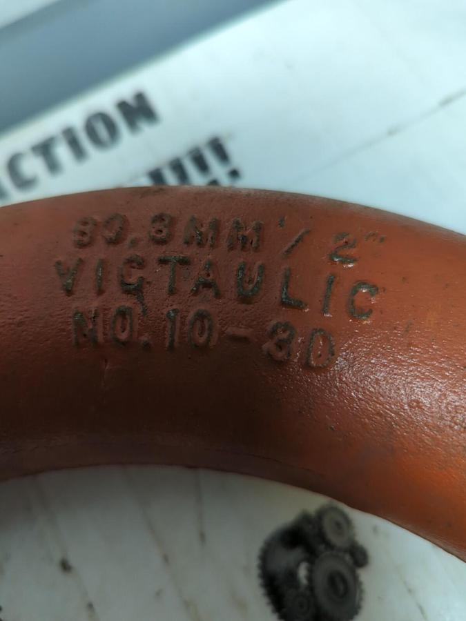 VICTAULIC,NO.10-3D,LONG RADIUS  60.3MM/2 INCH ELBOW FITTING NOS