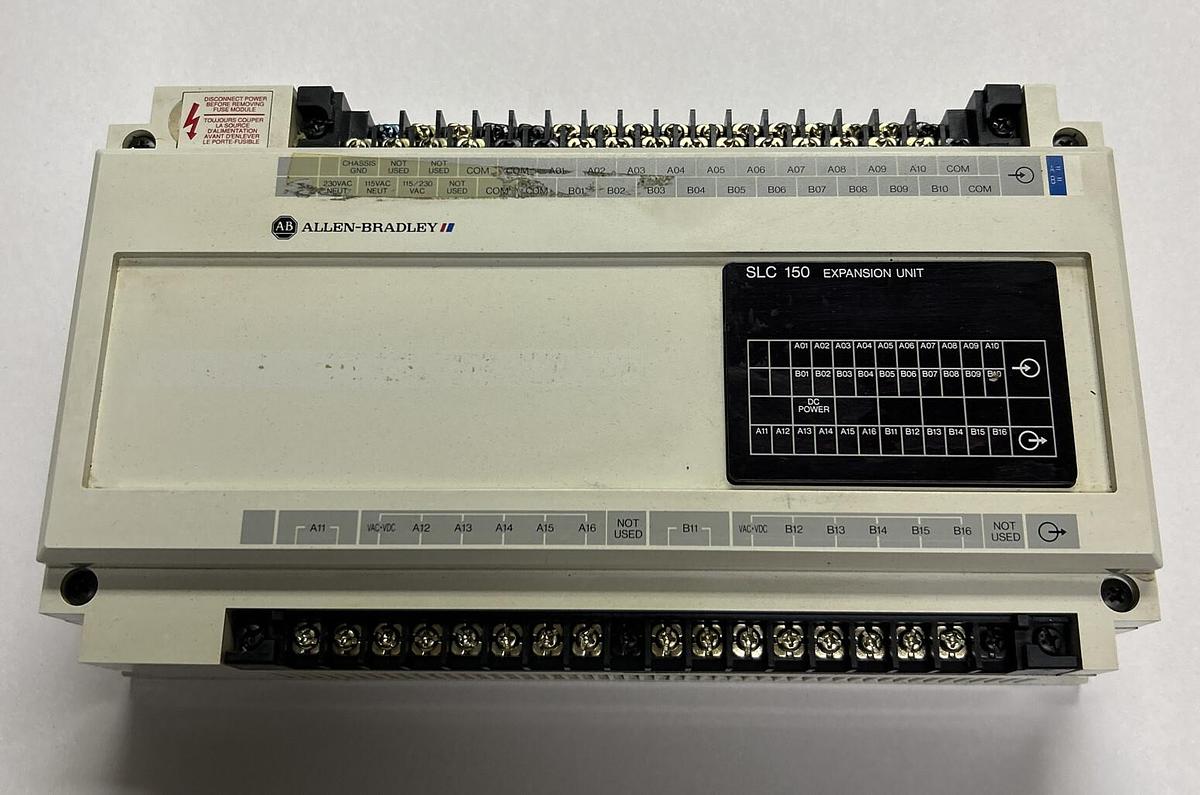 Used ALLEN BRADLEY,1745-E153,SER A EXPANSION UNIT