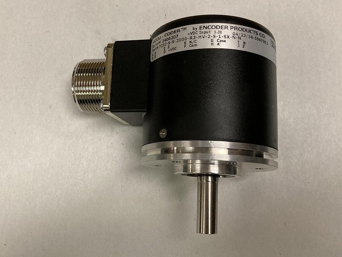 Used Accu-Coder,725I-S-S-2000-R3-HV-2-S-1-SX-N-N,Encoder