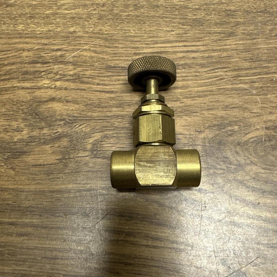 Generant,3002-4,Brass Needle Valve 1/4"