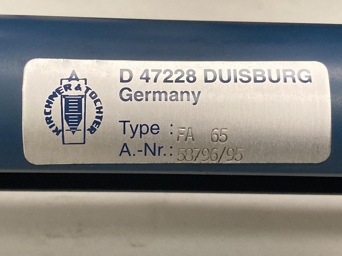 Used Kirchner & Tochter,FA 65,Flow Meter