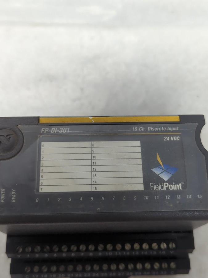 Used NATIONAL INSTRUMENTS,FP-DI-301,FIELD POINT 16-CHANNEL DISCRETE INPUT MODULE