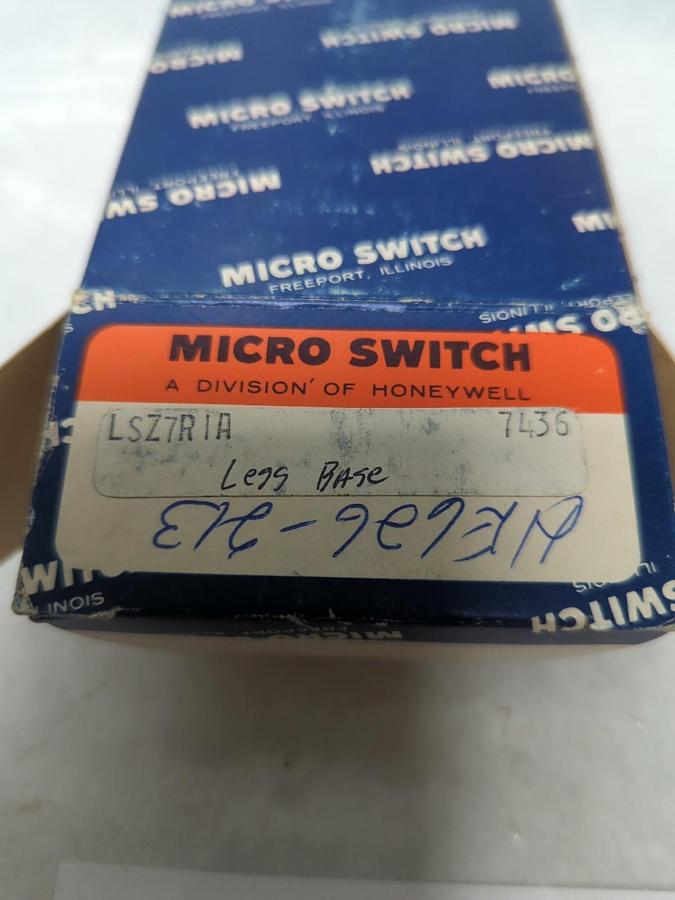 HONEYWELL,LSZ7R1A,LIMIT SWITCH 600VAC 10 AMP NOS