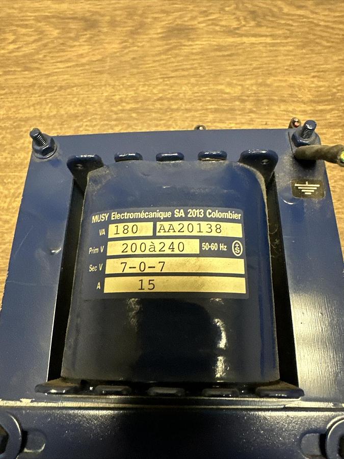 Used Musy Electromecanique,AA20138,Transformer
