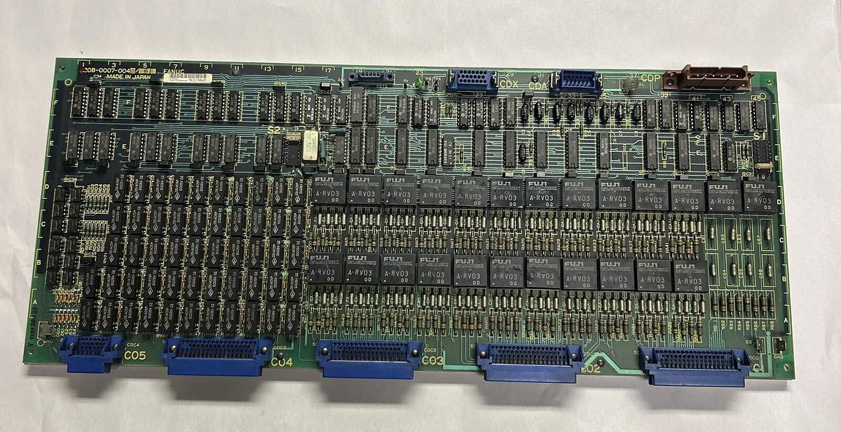 Used FANUC,A20B-0007-0040/A20B-0007-0040/04A, RELAY CONTROL BOARD