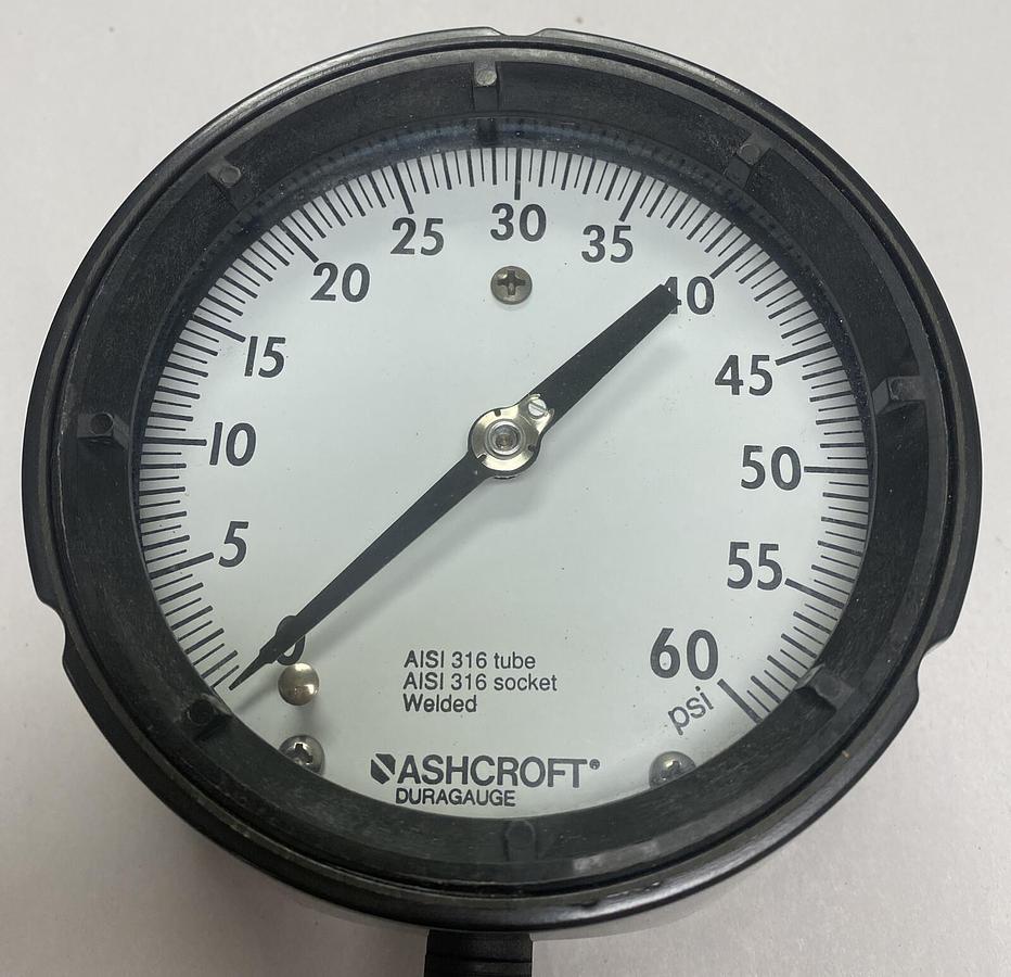 ASHCROFT,451279AS02L60#,DURAGAUGE SOLID FRONT CASE