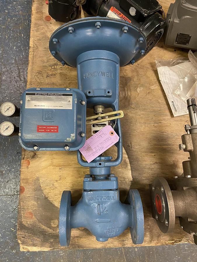 HONEYWELL,859105-1D20-1A1-19-PDE1-AAA, 1.5IN ELECTRO PNEUMATIC ACTUATOR VALVE