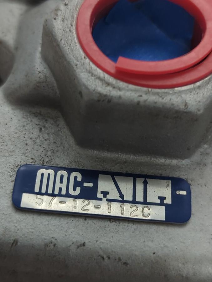 Used MAC VALVES,57-12-112C,SOLENOID VALVE PRE-OWNED