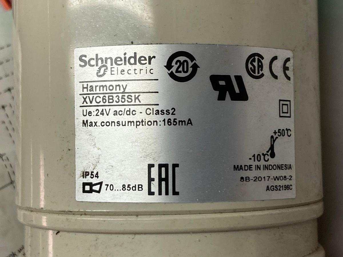Schneider Electric,XVC6B35SK,Harmony Light Tower 24V Class2
