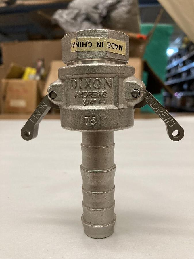 Dixon Andrews,A75-316,3/4 INCH Aluminum Cam and Groove Coupling