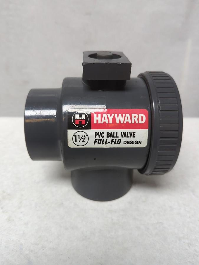 HAYWARD,1-1/2 INCH,FULL-FLO PVC BALL VALVE NOS