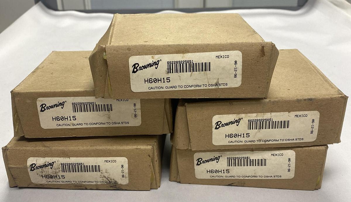 BROWNING,H60H15,SPLIT TAPER BUSH SPROKET LOT OF 5 NOS