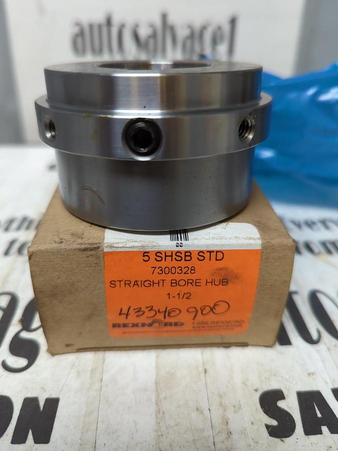 REXNORD,7300328 5 SHSB STD,STRAIGHT BORE HUB 1-1/2 INCH NOS