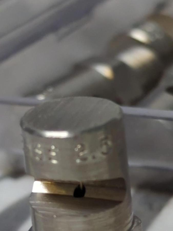 SPRAYING SYSTEMS CO.,1/8KSS 2.5,STAINLESS SPRAY NOZZLES LOT OF 10 NOS