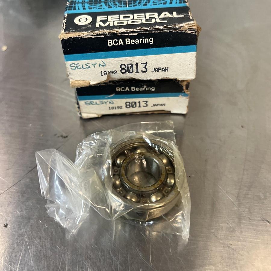 FEDERAL MOGUL BCA,8013,RADIAL BALL BEARING LOT OF 2