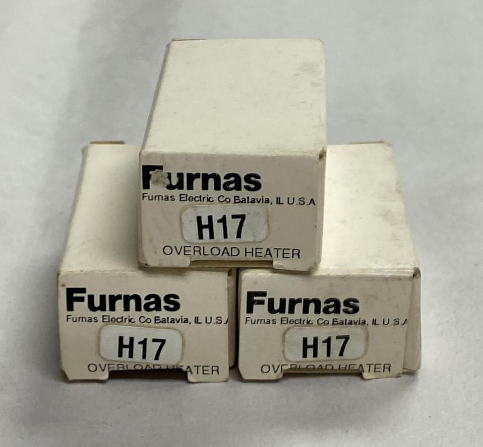 Furnas,H17,Heater Lot Of 3 NOS