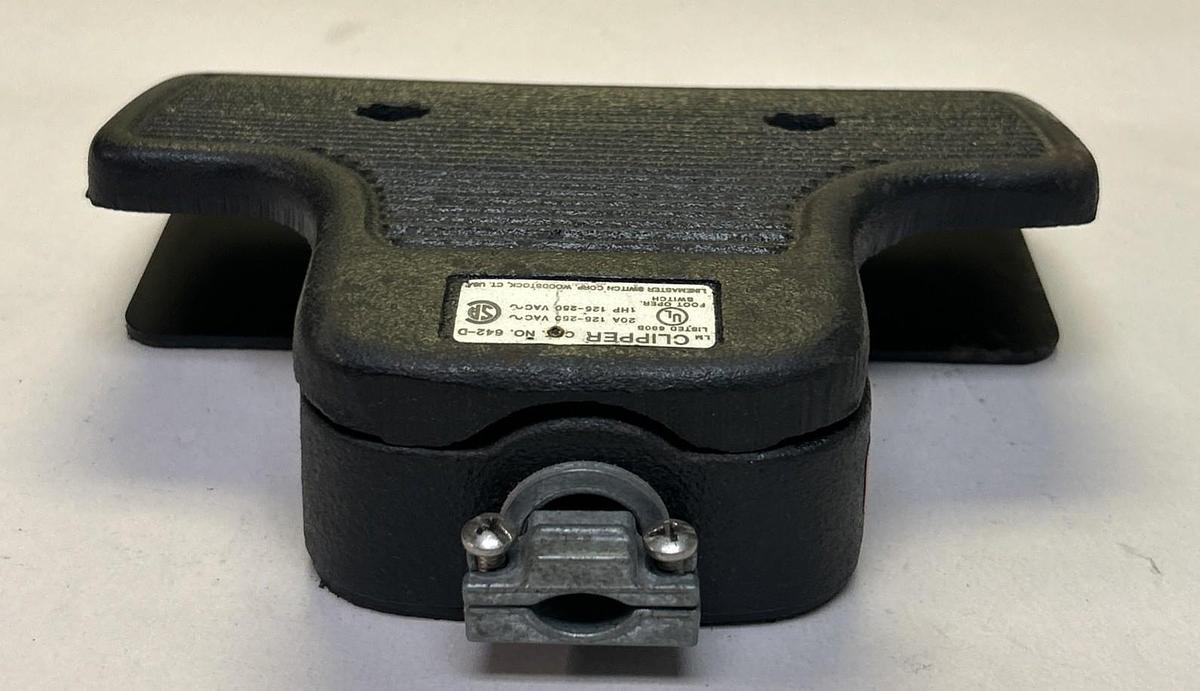 Used CLIPPER,642-D,FOOT SWITCH