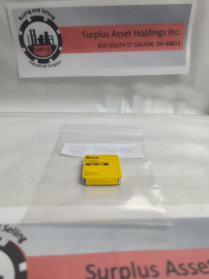COOPER BUSSMANN,GMA500MA,FUSE PACK OF 5 PCS NOS
