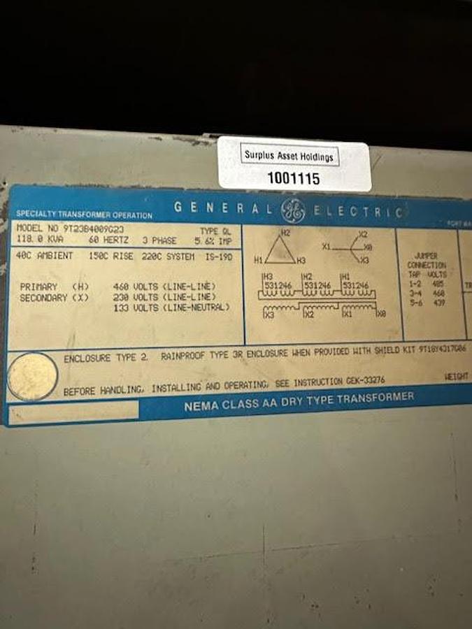 Used GE 118