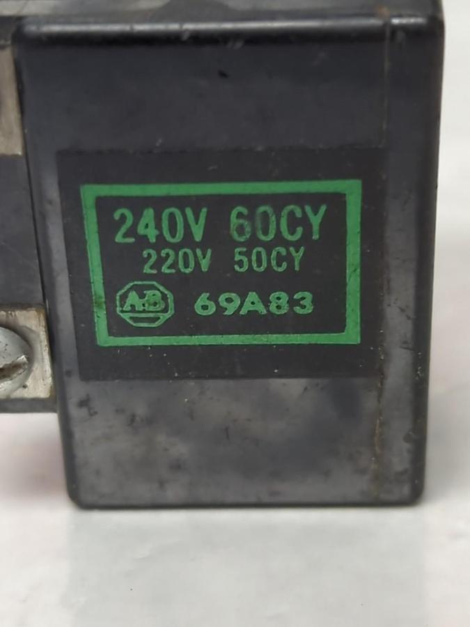 Used ALLEN BRADLEY,69A83,COIL 220-240V 50-60CY PRE-OWNED