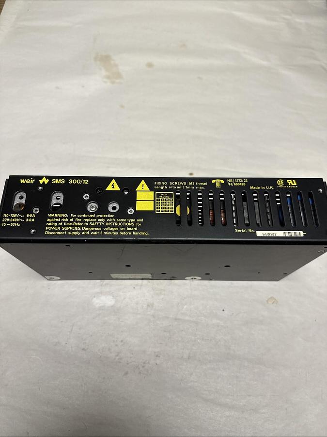 Used Weir,SMS 300/12,Power Supply