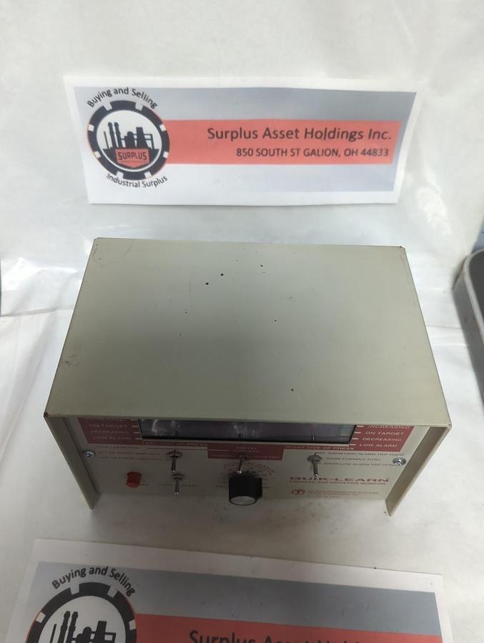 Used TOLEDO INTEGRATED,QUICK-LEARN,TONNAGE AND DEVIATION MONITOR PRE-OWNED