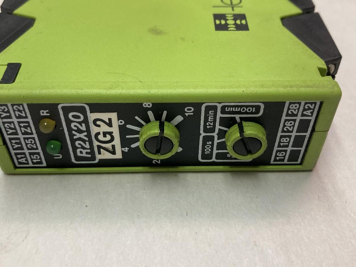 Used Tele,R2X20 ZG2,Time Relay 230V 50/60Hz 2VA