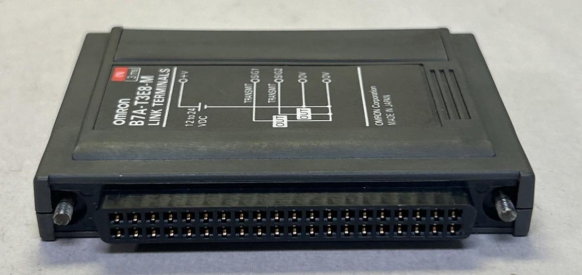 Used OMRON,B7A-T3E8-M,LINK TERMINALS