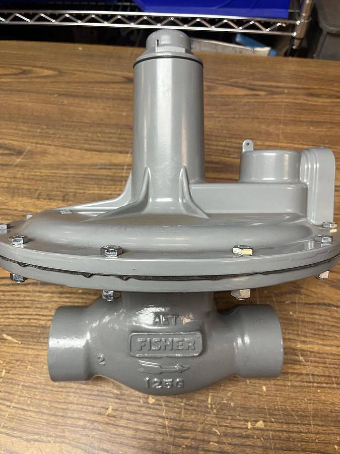 FISHER,133L-6,GAS REGULATOR 2" 60PSI