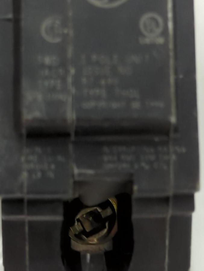 Used GE,RT-690 15A,CIRCUIT BREAKER 1-POLE 15 AMP LOT OF 6 PRE-OWNED