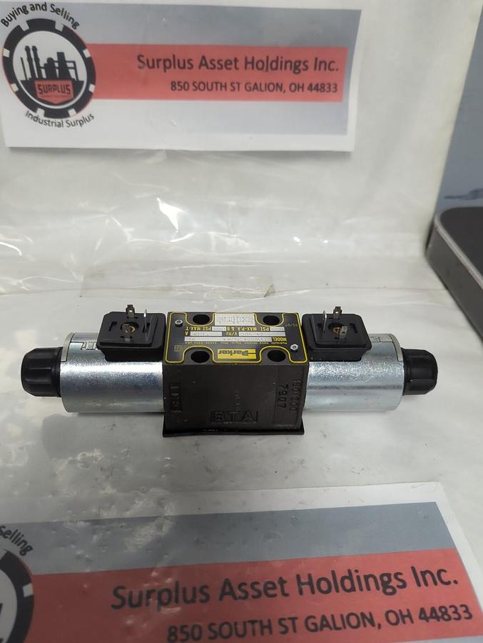 PARKER,DNW004CNJW4,HYDRAULIC SOLENOID VALVE 24VDC NOS