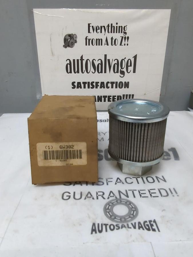 LUBE DEVICES,6W382,HYDRAULIC SUCTION STRAINER 100 SCREEN MESH NOS