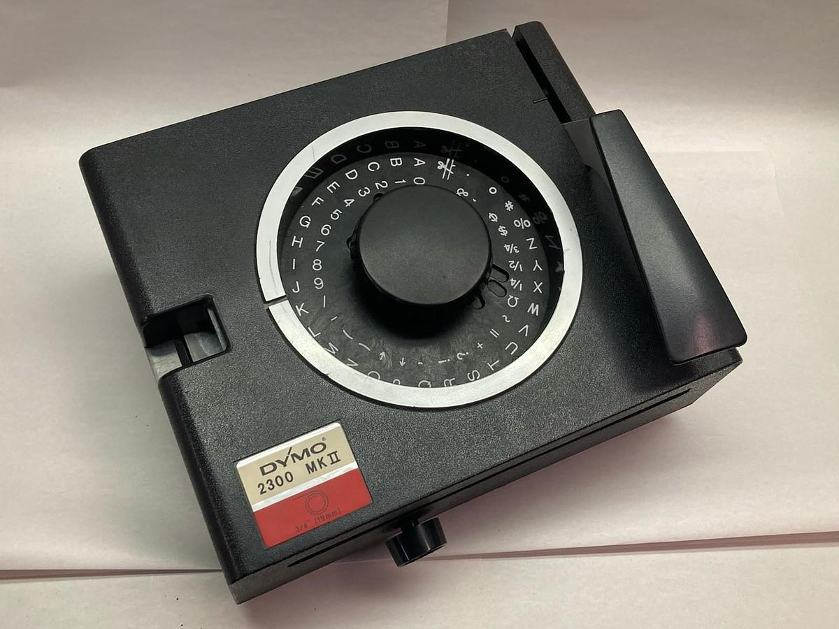 DYMO,2300 MKII,Tapewriter Label Maker