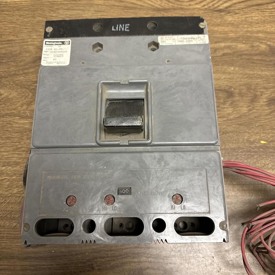 Westinghouse,HLA3400F,400Amp trip unit