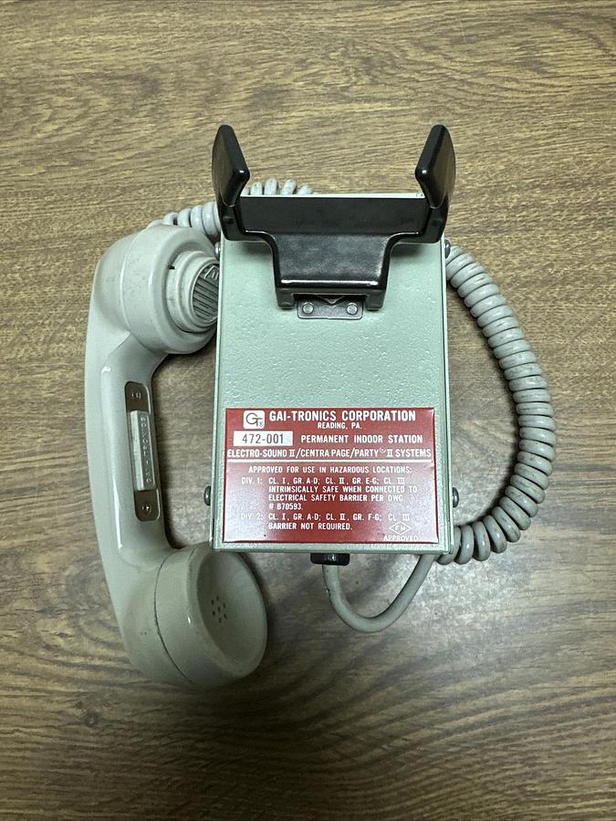 Gai-Tronics,472-001,Permanent Indoor Station