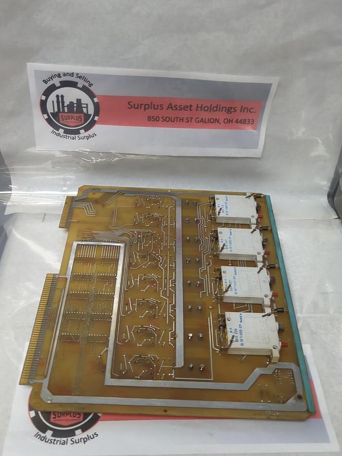 Used BENDIX,3726716F,S5 AC OUTPUT VOLTAGE 115 I/F CIRCUIT BOARD PRE-OWNED