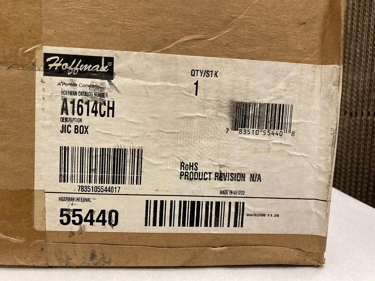 Used Hoffman,A1614CH,Junction Box