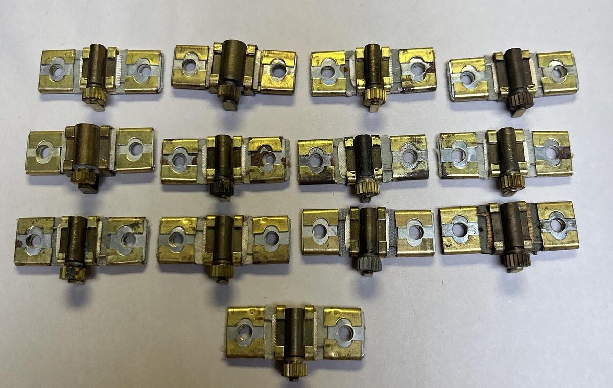 Used SQUARE D,B0.92,OVERLOAD RELAY HEATER THERMAL UNIT LOT OF 13
