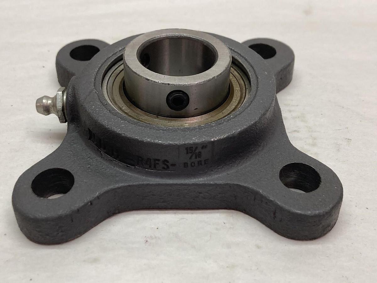 Used Delco,NDH-R4FS-15/16 Inch,4-Bolt Flange Mount Bearing