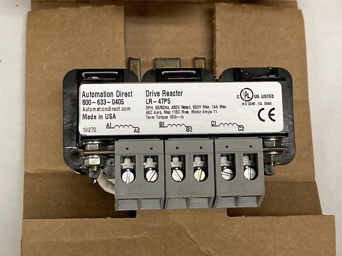 Automation Direct,LR-47P5,LR Series Line Reactor