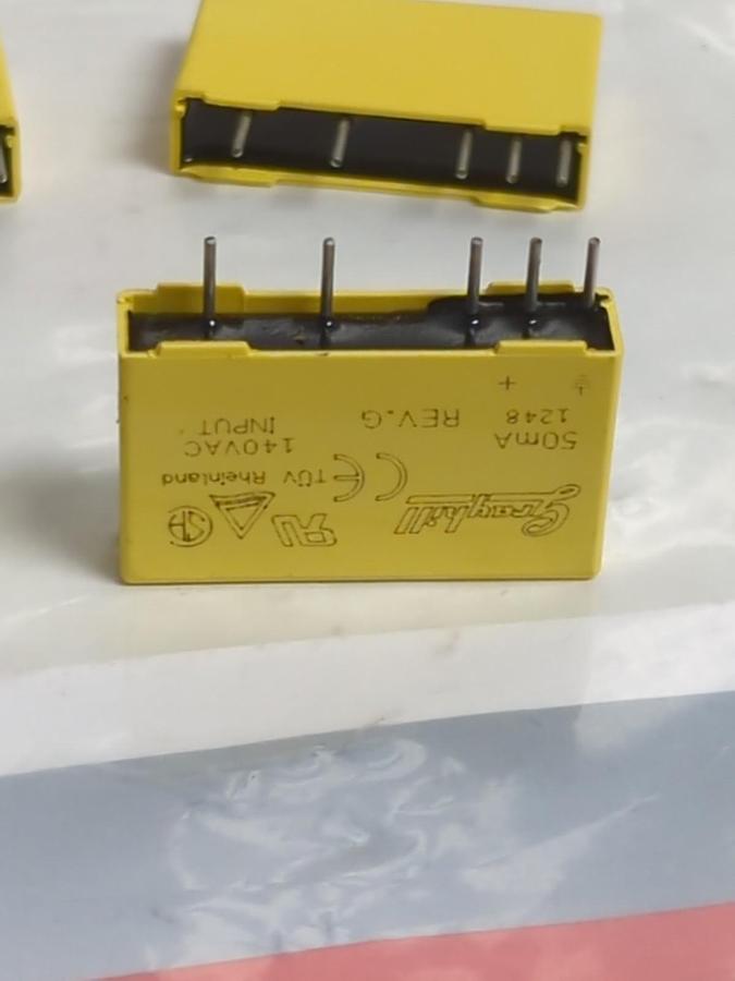 Used GRAYHILL,70M-1AC5,INPUT MODULE REV G 140 VAC LOT OF 5 PRE-OWNED