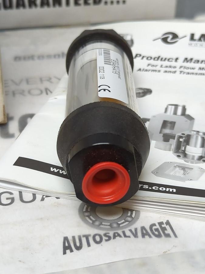LAKE MONITORS,B3A6HA15,FLOW METER 3500 PSI/240 BAR MAX NOS