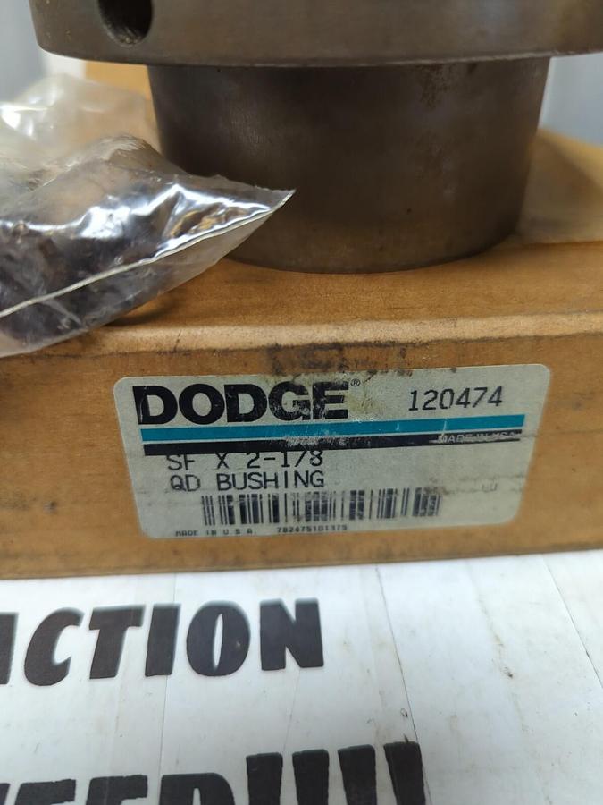 DODGE,120474 SFX2-1/8 QD,BUSHING NOS