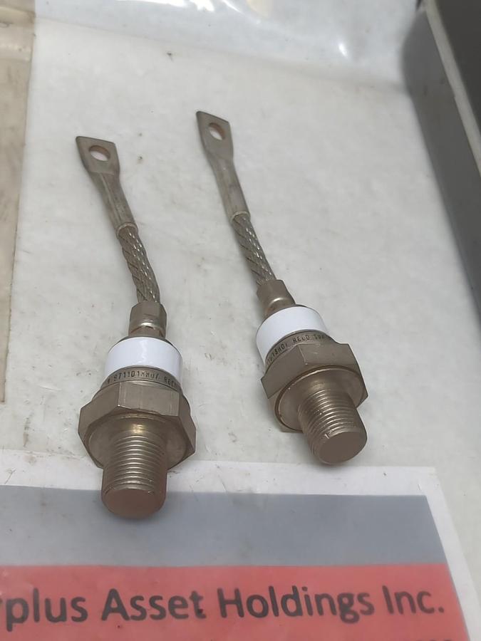 Used WESTINGHOUSE,9711013H07,RECTIFIER DIODE LOT OF 2 PRE-OWNED