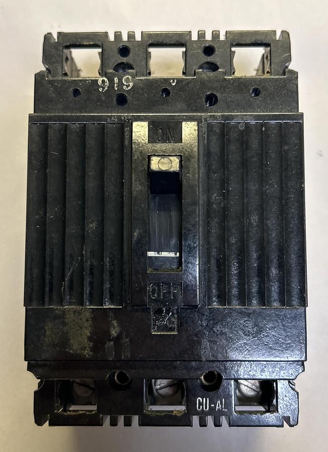 Used GENERAL ELECTRIC,TEF134070,CIRCUIT BREAKER 70A 480V 3P