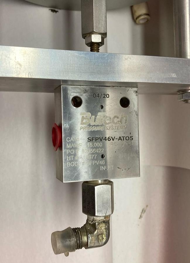Used BuTech,Model SLPV41V-AT05,Air Operated Valve