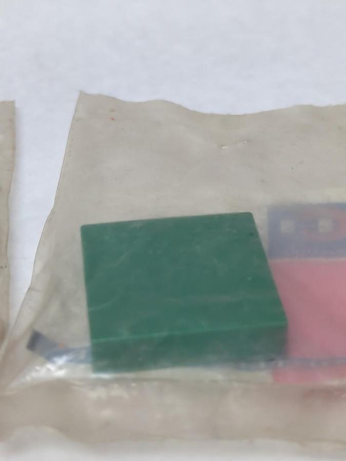 CUTLER-HAMMER,E30KA300,EXTENDED-A BUTTON GREEN BLANK LOT OF 2 NOS