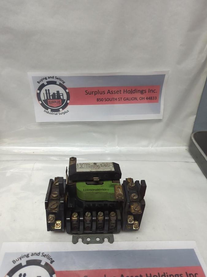 Used GE,CR106SC,MOTOR STARTER NEMA SIZE 1 PRE-OWNED
