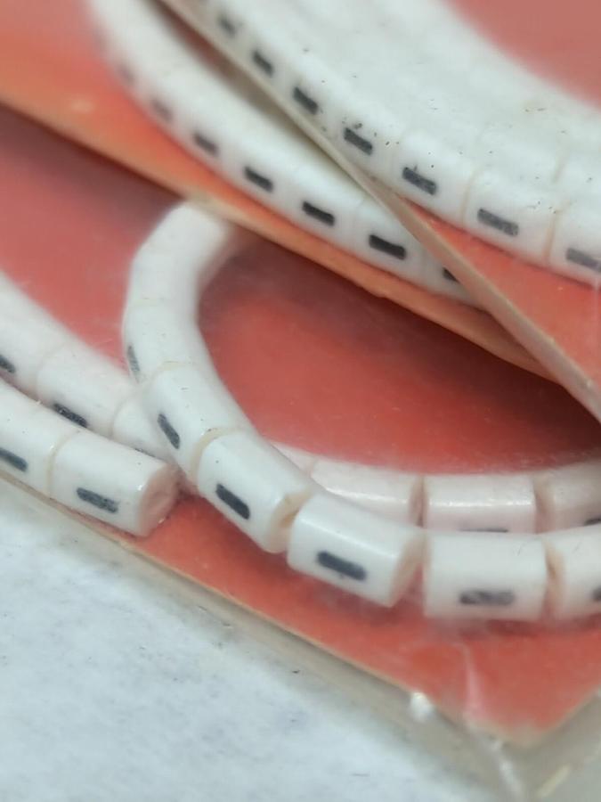 ELECTROVERT,Z-1-P,WIRE MARKERS (4 PC N) (4 PC +) (3 PC -) LOT OF 11 PACKS NOS