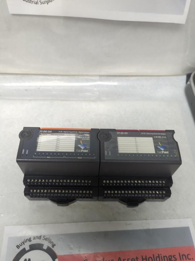 Used NATIONAL INSTRUMENTS,FP-DIO-550/FP-DO-401,FIELD POINT 8-16 CHANNEL MODULES